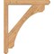 Ekena Millwork Legacy Craftsman Smooth Bracket w/ Offset Brace, Western Red Cedar, 5 1/2"W x 38"D x 44"H BKT0604X38X44LEC04SWR - alternate 2